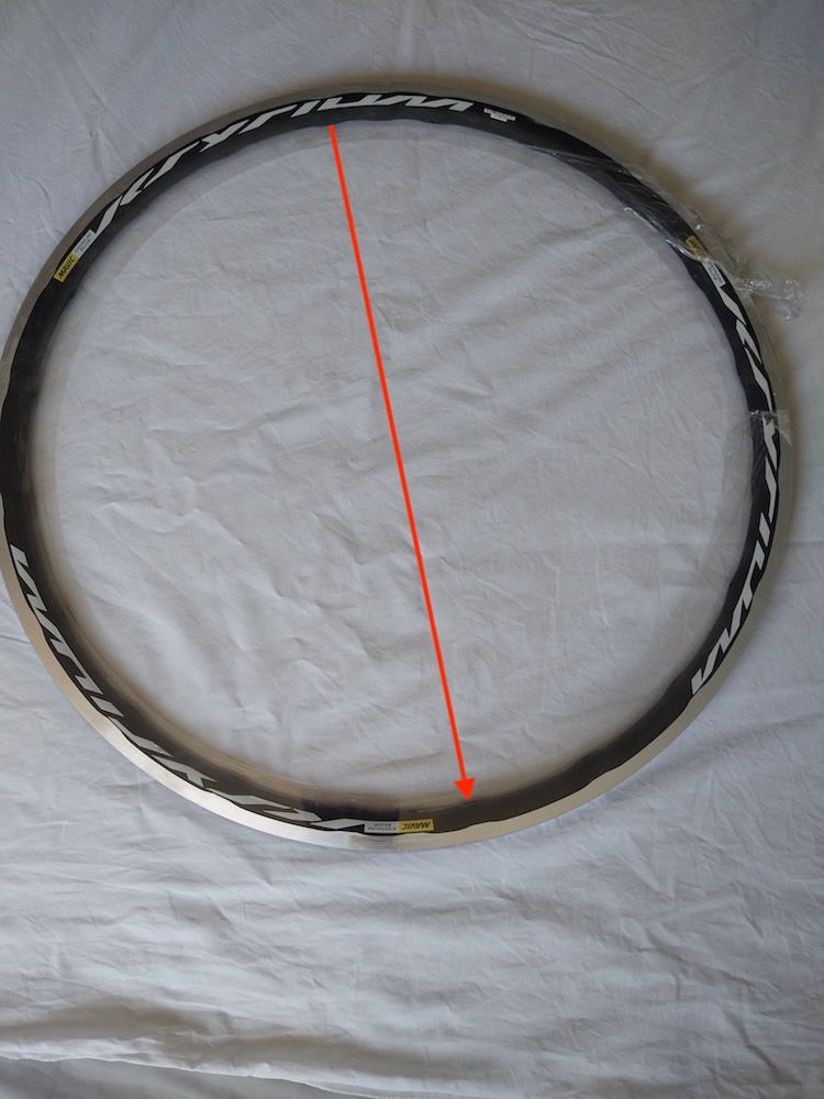 Mavic Rim ERD Effective Rim Diameter